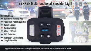 360 degrés Led Rechargeable magnétique avertissement clignotant rouge bleu sécurité routière Flash voiture signal lumineux de sécurité - Product Image 4