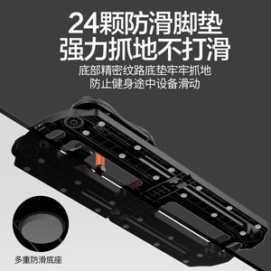 Dual Track <span class=keywords><strong>Mini</strong></span> Home Fitness <span class=keywords><strong>Machine</strong></span> Multifunctionele Buikspier Oefeningsapparatuur Wielen Dual-Track Abdominale Station - Product Image 2