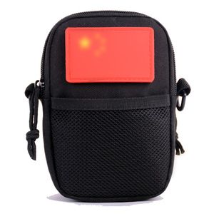 Bolsa para Teléfono para Deportes al Aire Libre, Negra, de Tela Oxford, Impermeable, Táctica, Bandolera, para Ciclismo, Senderismo, Riñonera, Capacidad de 2L - Product Image 3