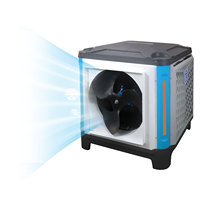 Double Ventilateur Axial Split Unité Portable Refroidisseur D'eau Par Évaporation Climatiseur 20000m 3/h