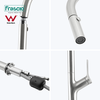 Frascio Filigrane Moderne Commercial En Laiton Pont Monté Eau Chaude Froide Mitigeurs Évier Mélangeur Cuisine Évier Robinet