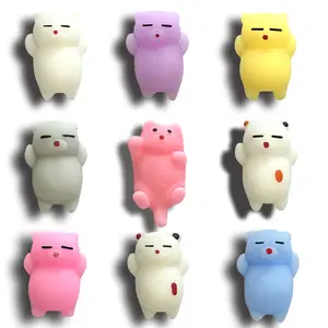 2024 Mini Animal Squishies Toys Squeeze Kawaii Stress Relief Toys For Kids