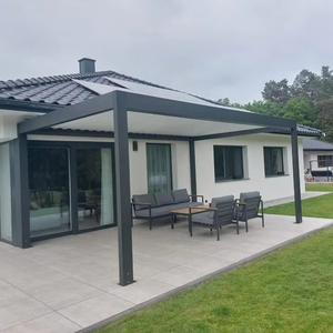 Hiện đại vườn gazebo cho thành phố sống yên tĩnh Haven cho cơ thể và tâm trí thư giãn bền sơn tĩnh điện khung - Product Image 1