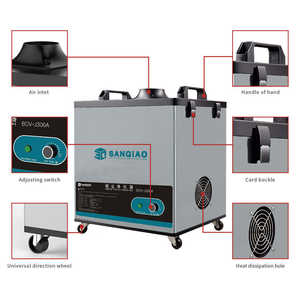 Nouvel extracteur de fumée de soudage industriel à bras unique SANQIAO, évacuateur de fumée de laser, filtres de <span class=keywords><strong>hotte</strong></span>, filtre HEPA - Product Image 2