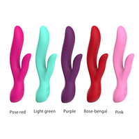Vibrateur double tête Ylove en silicone liquide extra doux et lisse, stimulateur du point G, jouet sexuel pour femmes, vente en gros
