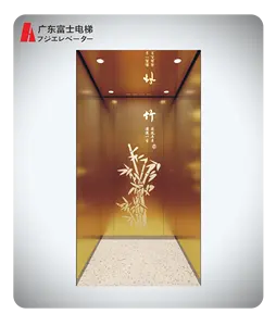 Passenger Vvvf Passenger Lifts Elevator Stainless Steel Cabin Elevator Lift Passenger