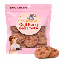Kue Kering Sapi Goji Berry Kaya Antioksidan untuk Anjing, Superfood untuk Kesehatan Imunitas, Alami, Panggang Keras, untuk Pemakanan Sehari-hari
