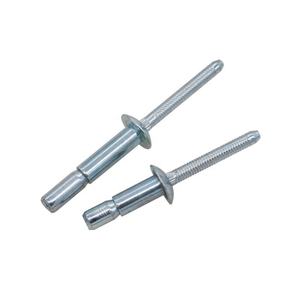 Rivets <span class=keywords><strong>Pop</strong></span> de 1 pouce 3.2mm X 10mm de <span class=keywords><strong>long</strong></span> Rivets aveugles scellés en aluminium en acier - Product Image 3