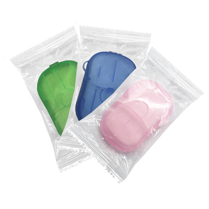 In Box Packaging Soap Children Travel Mini Portable Hand Washing Paper Soap Sheets//