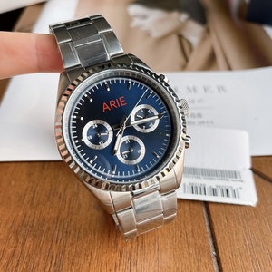 Reloj de Pulsera de Cuarzo para Hombre de Alta Calidad con Correa de Acero Inoxidable, Calendario y Movimiento de Visualización de 24 Horas - Product Image 4