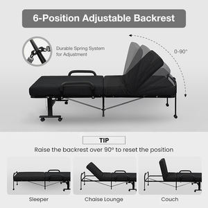 Hoogwaardige Multifunctionele <span class=keywords><strong>Chinese</strong></span> Design Opvouwbare Slaapbank Voor Thuis En Op Kantoor - Product Image 5