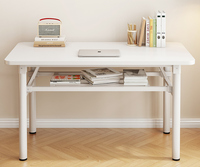 Panneau artificiel pliable Surface bureau d'ordinateur Table de bureau bureau à domicile bureau chambre Simple petit bureau d'étude minimaliste