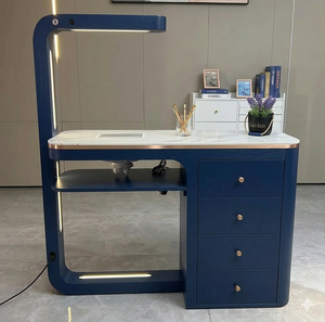 Bureau de <span class=keywords><strong>Manucure</strong></span> <span class=keywords><strong>Professionnel</strong></span> pour Salon de Beauté, <span class=keywords><strong>Table</strong></span> et Chaise de <span class=keywords><strong>Manucure</strong></span> en Bois Massif, Mobilier de <span class=keywords><strong>Manucure</strong></span> de Luxe pour Ongles - Product Image 5