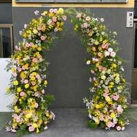 Arche de porte artificielle, accessoire décoratif pour mariage, cérémonie d'ouverture, fête en plein air et célébration de festival