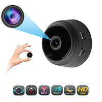 A9 Mini caméra de sécurité sans fil 1080p HD IP Vision nocturne et Micro enregistreur vocal Capteur d'imagerie CMOS Connectivité Wifi