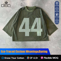 2025 OEM personnalisé fabricant homme sérigraphie sport salle de sport o-cou impression numérique hommes Football maillot maille t-shirt