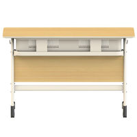 Banc d'école en bois, mobilier scolaire, table à double siège, ensemble table et chaise pour la salle de classe pour les élèves