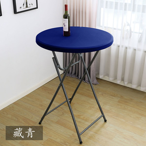Tovaglia Elasticizzata in Spandex per Tavolo <span class=keywords><strong>da</strong></span> Cocktail, Copritavolo Rotondo Elasticizzato per Bar e Matrimoni - Product Image 5