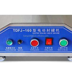 Machine automatique de fermeture de couvercles de boîtes métalliques sous vide, machine à sertir les boîtes/machine à sceller les bocaux en verre - Product Image 6