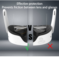 Accessoires VR 4-en-1 pour 3s, cadre de protection en silicone résistant aux rayures
