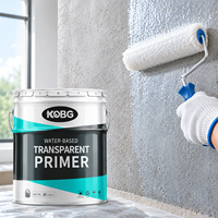 Primaire acrylique aqueux KOBG haute adhérence, haute transparence, résistant aux intempéries, pour béton et bâtiments