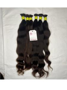 ผมคนแท้ไม่หลุดร่วงไม่พันกันผมต่อแบบธรรมชาติไม่พันกันผมคนบริสุทธิ์แบบ100% อินเดีย - Product Image 5