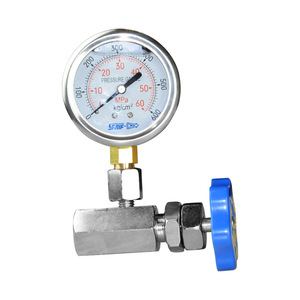 Vanne de régulation de pression Kf-L8/20E, 500 bars, en acier inoxydable, huile hydraulique, M20*1.5, port 1/2 pouce - Product Image 1