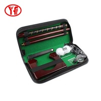 Pochette de rangement de golf en EVA format poche, étui rigide mince résistant à l'eau pour le rangement de petits équipements de golf sur le parcours