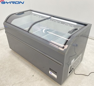 Congelador Comercial Horizontal con Ruedas para Fácil Movimiento y Limpieza, Ideal para Mercados de Agricultores y Venta al por Mayor de Alimentos - Product Image 6