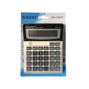 Calculadora electrónica Kadio KD-1200VT Calculadora de escritorio de 12 dígitos para uso en oficinas y escuelas - Product Image 1
