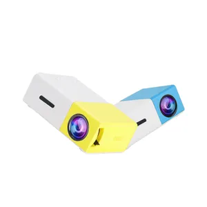 Mini proyector LED portátil de bolsillo para el hogar, YG300, compatible con HD1080P, 2020