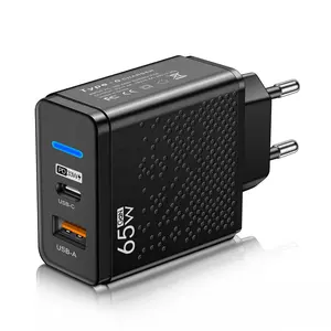 Cantell superventas cargador rápido 12W USB C adaptador PD cargador Dual Power EU UK adaptador 33W cargador