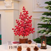 Mini-ornement de Noël en forme de baie explosive pour bureau WD-953