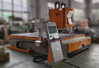 JNTECH Prix d'usine 2030 ATC CNC Wood Router Machine pour le forage du bois, la coupe et le fraisage avec banque de forage italienne 9 + 3 + 1