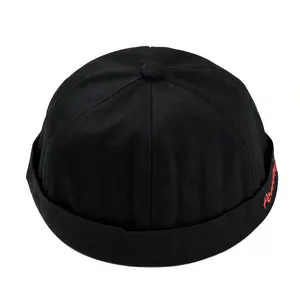 Bán Buôn Thời Trang Thể Thao Cap Skull Hat Gorras Tùy Chỉnh 6 Bảng Điều Chỉnh Có Thể Điều Chỉnh Brimless Mũ Bóng Chày