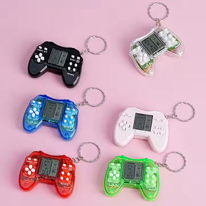 ミニビデオゲームマシンコントローラー新しいキーチェーン電子パズルゲームハンドルスタッキングブロックプラスチック材料 - Product Image 2