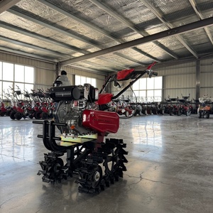 Mini-<span class=keywords><strong>motoculteur</strong></span> à double chaîne diesel <span class=keywords><strong>ou</strong></span> essence pour ferme - Product Image 5