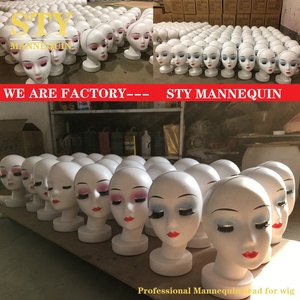 Extensiones de cabeza de maniquí, baratas, blancas, para sombrero - Product Image 6