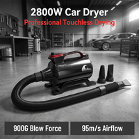 Secador de Autos Profesional Shernbao SHD-2800P de 2800W con un Solo Motor, Soplador de Aire para Lavado de Autos