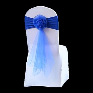 Nœuds de chaise dorés décoratifs pour mariage, nœuds de chaise en spandex pour mariage, nœuds de chaise pour concours de beauté et banquets - Product Image 5