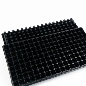 Plastic Nursery Seed Trays 200 Drain Trays For Plants Rice Seedling Propagation Microgreens Packaging Plant Growing Trays