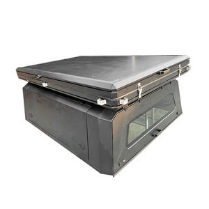 Tente intégrée à couverture élevée pour camionnette tente de toit de <span class=keywords><strong>camping</strong></span> en plein air pliante étanche bâche de voiture portable pour la conduite autonome - Product Image 2