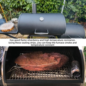 BBQ Smoker <strong>Seal</strong> Gasket Ceramic Grill Felt Strips for Insulation Grill Replacement Gasket Kit Heat Resistant <strong>Stove</strong> Felt Strip - Product Image 4