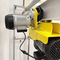 Pont roulant électrique intégré étanche IP54 1T pour le transport de marchandises en entrepôt