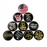 Marqueurs de balle de golf personnalisés avec différents designs et votre propre logo, accessoire de golf en métal