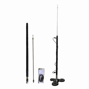 เสาอากาศมือถือบรอดแบนด์ HF 3-50MHz สำหรับเครื่องรับส่งวิทยุสมัครเล่น HF - Product Image 1