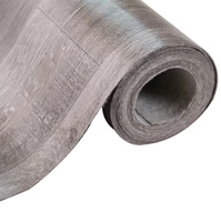 Rouleau de support en vinyle PVC feutre imperméable anti-dérapant revêtement de sol 70g-200g intérieur hôtel 3 ans mat bureau cuisine salon