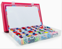 Tablero Magnético de Fonética para Niños, Tablero de Aprendizaje del Alfabeto, Kit de Aprendizaje de Lectura Temprana, Tablero de Letras Magnéticas con Tarjetas de Memoria