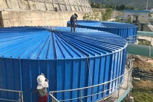 2-5M Tanque Redondo Fibra RAS & Aquaponics Aquários - Product Image 5