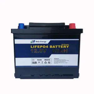 Harga Pabrik Baterai LiFePO4 12V Baterai Lithium Ion 12V 80Ah untuk Skuter/Elektronik Konsumen